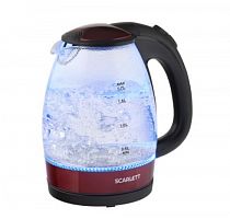 картинка чайник электрический scarlett sc-ek27g92 1,7л бордо от магазина Tovar-RF.ru
