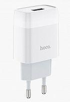 картинка сзу hoco (6931474712899) сзу hoco c72a glorious single port charger (белый) от магазина Tovar-RF.ru