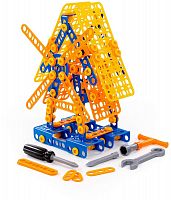 картинка игрушка полесье конструктор изобретатель - мельница №2 (195 элементов) (в пакете) 55125 от магазина Tovar-RF.ru