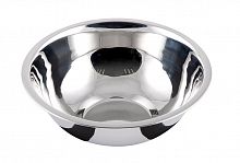 картинка Миска MALLONY Миска Bowl-Roll-27, объем 3300 мл из нержавеющей стали, зеркальная полировка, диа 28 см (103900) от магазина Tovar-RF.ru
