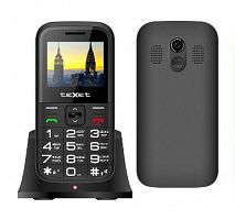 картинка телефон мобильный texet tm-b418 черный от магазина Tovar-RF.ru