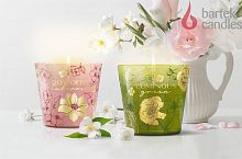 картинка Свеча BARTEK ароматизированная в стакане - Цветочный сад 115гр (Floral Garden) от магазина Tovar-RF.ru
