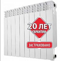 картинка радиатор биметаллический firenze bi 500/80 b21 4 секции 00-00010558 от магазина Tovar-RF.ru