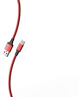 картинка кабель smartbuy (ik-3112-s14rb) s14 type c красный/черн., 3 а, 1 м от магазина Tovar-RF.ru