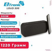картинка акустика eltronic (20-77) loud от магазина Tovar-RF.ru