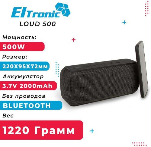 картинка акустика eltronic (20-77) loud от магазина Tovar-RF.ru