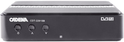 картинка cadena ресивер dvb-t2 cdt-2291sb черный магазин Tovar-RF.ru являющийся официальным дистрибьютором в России картинка cadena ресивер dvb-t2 cdt-2291sb черный от магазина Tovar-RF.ru