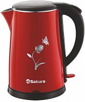 картинка чайник электрический sakura sa-2159br (1.8) красн/черн от магазина Tovar-RF.ru