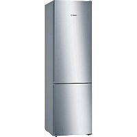 картинка отдельно стоящий холодильник с нижней морозильной камерой, 203х60х60 см, серия 4, 400 л, a++, no frost, серебристый металлик от магазина Tovar-RF.ru