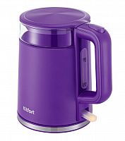 картинка чайник kitfort kt-6124-1 фиолетовый (пластик) от магазина Tovar-RF.ru