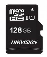 картинка micro securedigital 128gb hikvision hs-tf-c1(std)/128g/zaz01x00/od c1 w/o adapter class10 от магазина Tovar-RF.ru