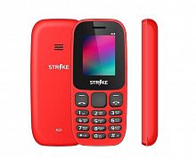 картинка мобильный телефон strike a13 red от магазина Tovar-RF.ru