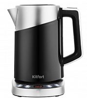 картинка чайник kitfort кт-660-2 черный (пластик) от магазина Tovar-RF.ru