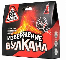 картинка игрушка re-агенты ex002t игрушка: научно-познавательный набор "извержение вулкана", красный от магазина Tovar-RF.ru