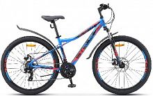 картинка велосипед stels navigator-710 md 27.5" v020*lu093864*lu084137 *16" синий/чёрный/красныйот магазина Tovar-RF.ru