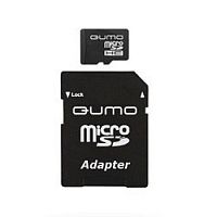 картинка micro securedigital 32gb qumo qm32(g)micsdhc10 {microsdhc class 10, sd adapter} от магазина Tovar-RF.ru