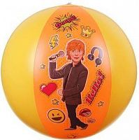 картинка счастливчик мяч надувной silapro счастливчик мяч надувной, 48см, пвх, 0,18мм (130-016) от магазина Tovar-RF.ru