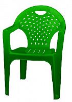 картинка Мебель из пластика АЛЬТЕРНАТИВА М2609 стул-кресло (зеленый) от магазина Tovar-RF.ru