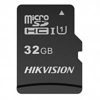 картинка micro securedigital 32gb hikvision hs-tf-c1(std)/32g/adapter <hs-tf-c1(std)/32g/adapter>  (с sd адаптером) r/w speed 92/20mb/s , v10 от магазина Tovar-RF.ru