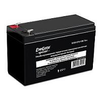 картинка exegate es252436rus аккумуляторная батарея dt 1207/exs1270 (12v 7ah, клеммы f1) от магазина Tovar-RF.ru
