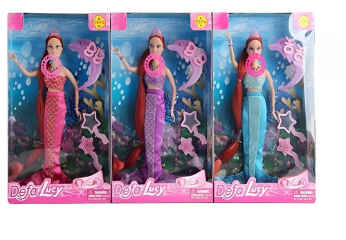 картинка игрушка no name кукла в наборе с аксессуарами (29 см)"амелия - покоритель океана"(микс:3 вида) (в кор.) 8230d пп-00177520 от магазина Tovar-RF.ru