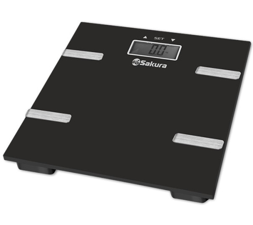 картинка весы напольные sakura sa-5073bk 180кг элек черн доп функц магазин Tovar-RF.ru являющийся официальным дистрибьютором в России картинка весы напольные sakura sa-5073bk 180кг элек черн доп функц от магазина Tovar-RF.ru