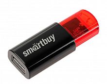 картинка usb флеш smartbuy (sb32gbcl-k) 32gb click black/red от магазина Tovar-RF.ru