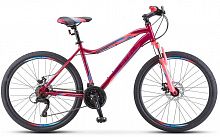 картинка велосипед stels miss-5000 md 26" v020*lu096322*lu089358 *18" вишнёвый/розовыйот магазина Tovar-RF.ru