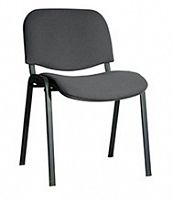 картинка Стул OLSS стул ИЗО ткань цвет темно-серый черная порошковая краска В-40 от магазина Tovar-RF.ru