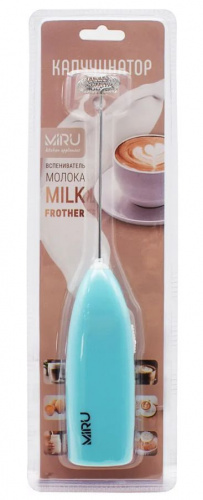 картинка капучинатор miru milk frother светло-голубой ka044 от магазина Tovar-RF.ru