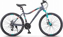 картинка велосипед stels miss-6100 md 26 v030 lu087753 lu095023 17 синий/серый 2023от магазина Tovar-RF.ru
