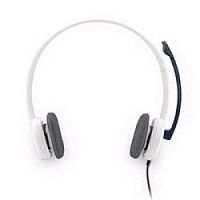 картинка logitech stereo headset (borg) h150 981-000350 white от магазина Tovar-RF.ru