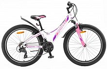 картинка велосипед pioneer mirage 26"/14" white-pink-violetот магазина Tovar-RF.ru