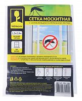 картинка Защита от насекомых INBLOOM BY Москитная сетка для окон с крепежной лентой, полиэстер, 1,5х2,0м, в пакете 165-004 от магазина Tovar-RF.ru