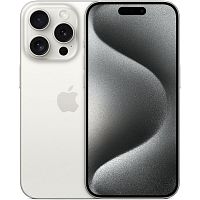 картинка apple iphone 15 pro 256gb white titanium [mtv43] от магазина Tovar-RF.ru