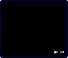 картинка коврик для компьютерной мыши perfeo (pf_d0716) "black" "синий" от магазина Tovar-RF.ru