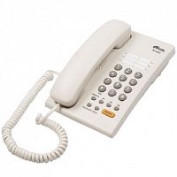 картинка телефон проводной ritmix rt-330 white от магазина Tovar-RF.ru