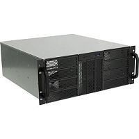 картинка procase re411-d8h5-e-55 корпус 4u server case,8x5.25+5hdd,черный, без блока питания,глубина 550мм,mb eatx 12"x13" от магазина Tovar-RF.ru