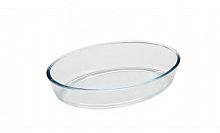 картинка Форма для выпечки MALLONY CRISTALLINO, объем 3 л, из боросиликатного стекла, овальной формы, без ручек (005565) от магазина Tovar-RF.ru