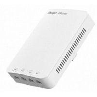 картинка ruiji reyee rg-rap1200(p) ac1300 dual band wall access point, 867mbps at 5ghz + 400mbps at 2.4ghz, 4 10/100base-t ethernet port, 1uplink port,support  802.11a/b/g/n/ac wave1/wave2 от магазина Tovar-RF.ru