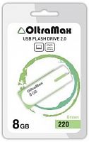 картинка usb флэш-накопитель oltramax om-8gb-220-зеленый от магазина Tovar-RF.ru