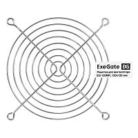 картинка exegate ex295263rus решетка для вентилятора 120x120 exegate eg-120mr (120x120 мм, металлическая, круглая, никель) от магазина Tovar-RF.ru
