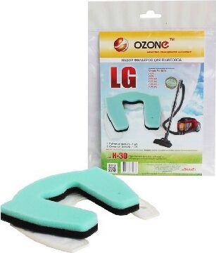 картинка аксессуары д/пылесосов ozone microne h-30 набор микрофильтров для пылесосов lg ozone microne h-30 набор микрофильтров для пылесосов lg от магазина Tovar-RF.ru