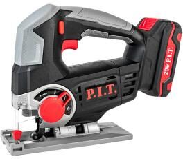картинка Лобзик аккумуляторный P.I.T. Лобзик аккум. PST20H-80A/1 (20В, 80мм,0-2400об/мин, БЗП, маятн., 1акб 2Ач, ЗУ, кейс) P.I.T. Лобзик аккум. PST20H-80A/1 (20В, 80мм,0-2400об/мин, БЗП, маятн., 1акб 2Ач, ЗУ, кейс) от магазина Tovar-RF.ru