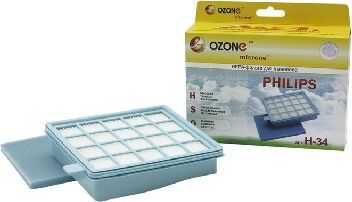 картинка аксессуары д/пылесосов ozone microne h-34 набор фильтров для пылесоса philips от магазина Tovar-RF.ru