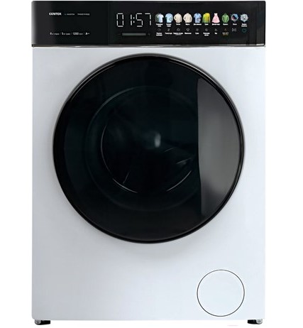картинка стиральная машина centek ct-1966 (белый) с сушкой инверторный мотор от магазина Tovar-RF.ru