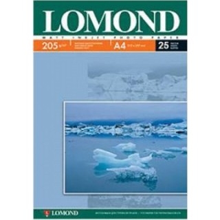 картинка Фотобумага LOMOND 0102124 Одностороняя Матовая, 205г/м2, A4(21х29см)/25л. от магазина Tovar-RF.ru
