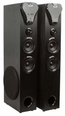 картинка колонка 10" (20-80 home sound) динамик 8шт/2х10"; 4х4"; 2х1.5" комплект 2 колонки eltronic (черная) от магазина Tovar-RF.ru