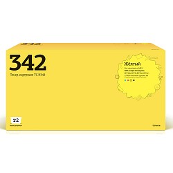 картинка t2 ce342a картридж tc-h342 для hp lj enterprise 700 m775dn/m775f/m775z/m775z+ (15000стр.) жёлтый, с чипом от магазина Tovar-RF.ru