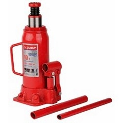 картинка зубр профессионал домкрат гидравлический бутылочный t50, 20т, 240-455мм, [43060-20_z01] от магазина Tovar-RF.ru